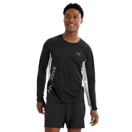 Arc'teryx Norvan DownWord Logo Long-Sleeve Shirt - Men's 1