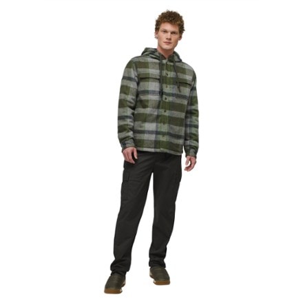 prAna Asgard Hooded Flannel Shirt Jacket - Men's 3