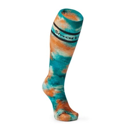 Smartwool Ski Full Cushion Tie Dye Print Over the Calf Socks - Women's 1