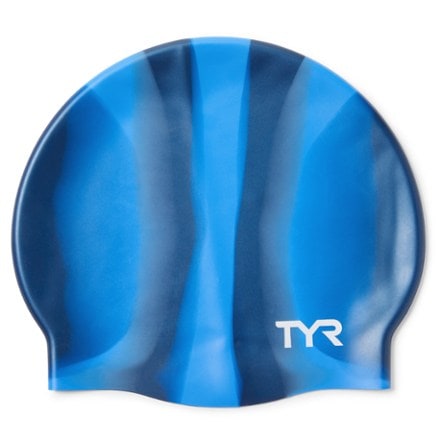 TYR Multi-Color Adult Silicone Swim Cap 0