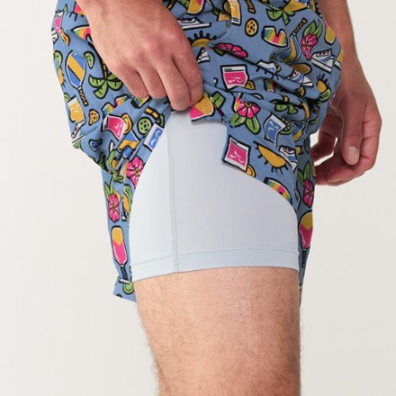 Saxx Go Coastal 2N1 Swim Trunks - Men's 7" Inseam 4