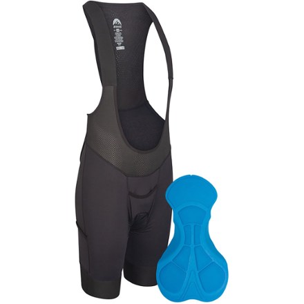 Zoic Luxe Bib Bike Liner Shorts - Men's 2