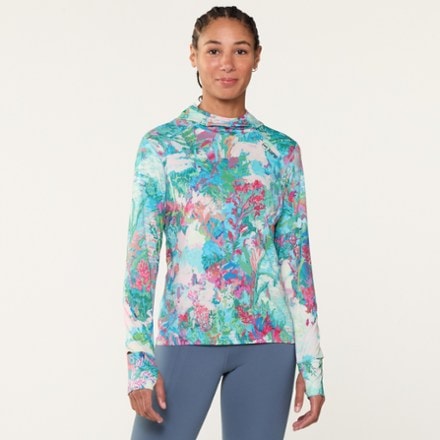 Janji Sunchaser 50 Hooded Long-Sleeve Shirt - Women's 1