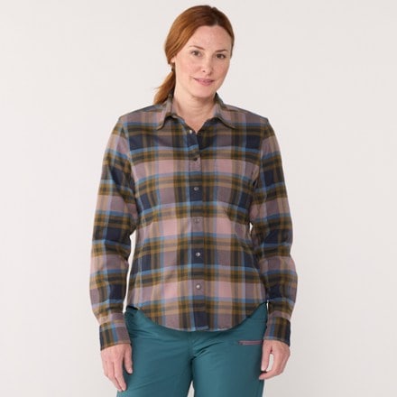 Flylow Brigitte Tech Flannel - Women's 1