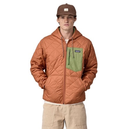 Patagonia Diamond Quilted Insulated Bomber Hoodie - Men's 1