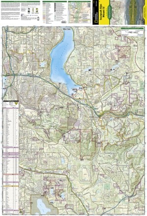 National Geographic Issaquah Alps and Mount Si Map 2