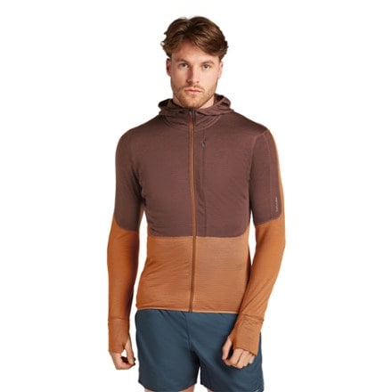 Icebreaker Merino Blend 200 Realfleece Descender Long-Sleeve Half-Zip - Men's 1