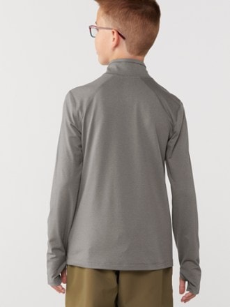 REI Co-op Midweight Base Layer Zip-Neck Top - Kids' 2