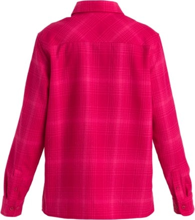 Icebreaker Merino 200 Dawnder Long-Sleeve Flannel Plaid Shirt - Women's 2