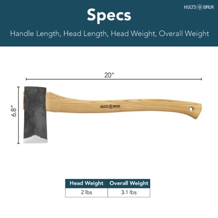 Hults Bruk Jakobsdal Splitting Axe 1