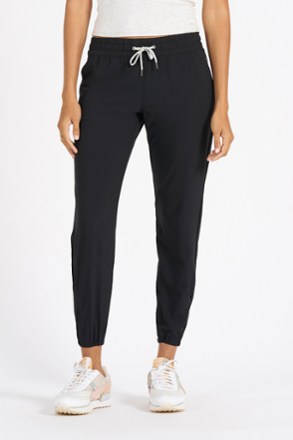 STRETCH WARM-LINED JOGGER PANTS