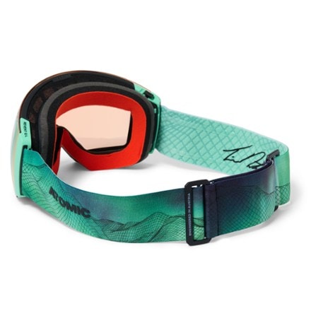 Atomic Revent Q Signature TD Snow Goggles Back view