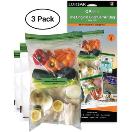 LOKSAK OPSAK Odor-Proof Storage Bags - Package of 3 0
