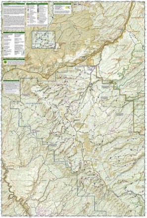 National Geographic Uncompahgre Plateau North: Uncompahgre National Forest Topographic Map 2