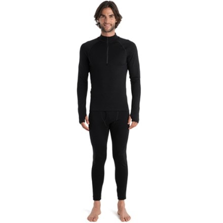 Icebreaker 300 MerinoFine Polar Long-Sleeve Half-Zip Thermal Base Layer Top - Men's 3