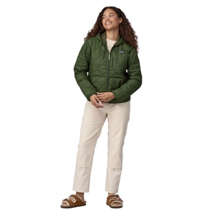 Patagonia Diamond Quilted Bomber Insulated Hoodie - Women's 3