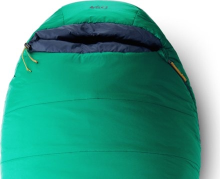 Hood with zipper (Emerald Turq)