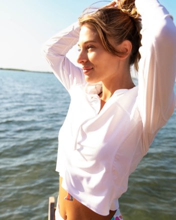 Nani Cropped Half-Zip Rashguard - Women's 5