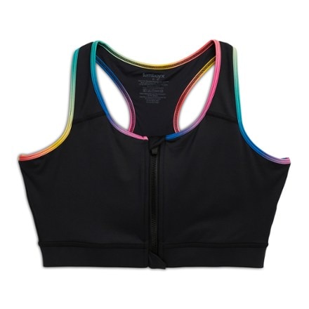 TomboyX Racerback Zip Swimsuit Top 0