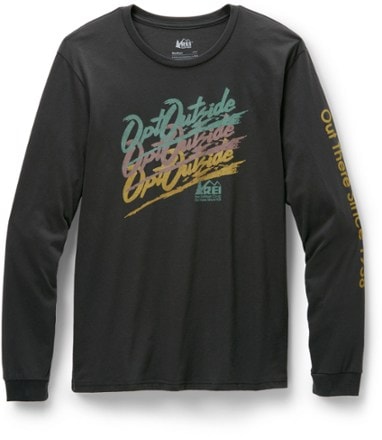 REI Co-op Retro Opt Outside Graphic Long-Sleeve T-Shirt 0