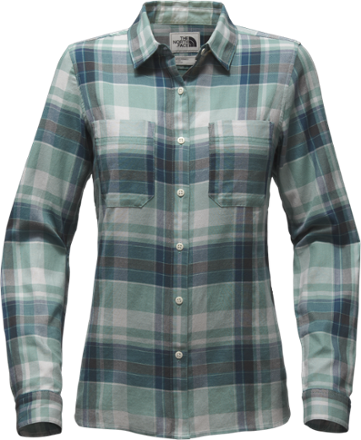 north face plaid shirt