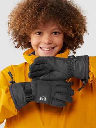 Kids hot sale snow gloves