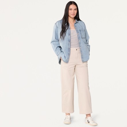 Marine Layer Jane Relaxed Denim Shirt - Women's 3