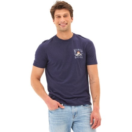 Threads 4 Thought Peaks On Peaks Triblend Graphic T-Shirt - Men's 0