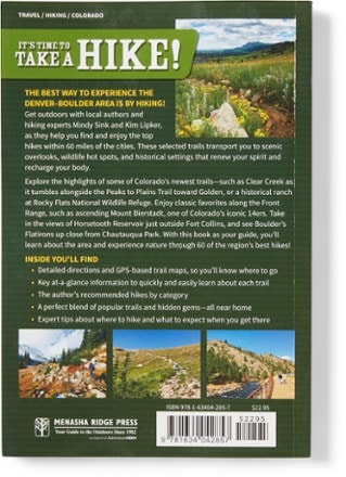 Menasha Ridge Press 60 Hikes Within 60 Miles: Denver and Boulder - 3rd Edition 1