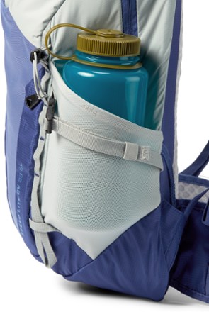 Deuter Speed Lite CV 23 SL Pack - Women's Water bottle pocket (Water bottle sold separately) (Tin/Indigo)