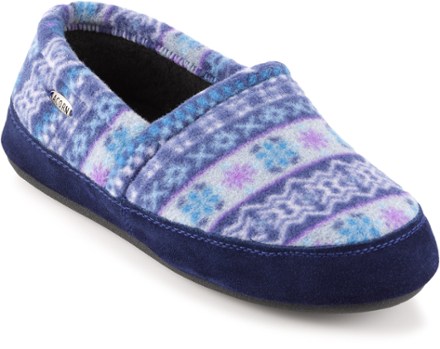 acorn polar fleece slippers