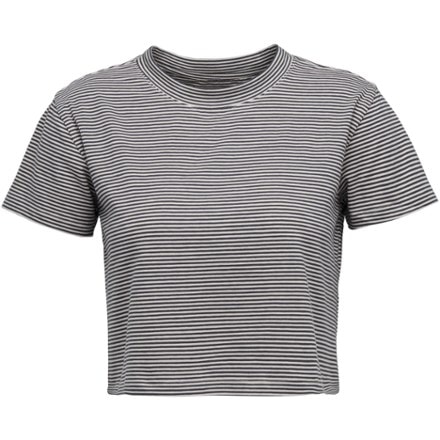 Black Diamond BD Stripe Crop T-Shirt - Women's 0