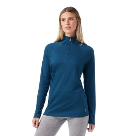 Smartwool Classic All-Season Merino Quarter-Zip Base Layer Top - Women's 1