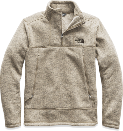 the north face men's fleece zip up