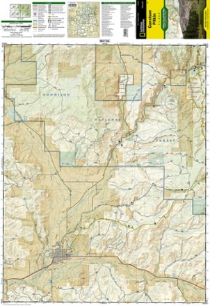 National Geographic Gunnison / Pitkin Topographic Map 2