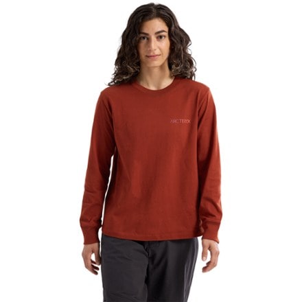 Arc'teryx Kragg Cotton Bird Long-Sleeve Crew Shirt - Women's 1