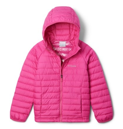 Columbia Powder Lite II Hooded Insulated Jacket - Girls' 0