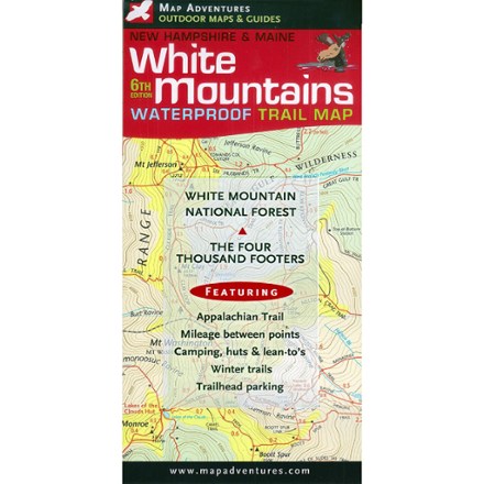 Map Adventures White Mountains - 6th Edition 0