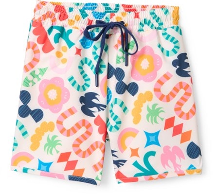 Lake Label Board Short Swimsuit Bottoms - Kids' 0