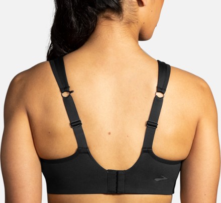 Brooks black & gray Fiona athletic sports BRA size 30C medium