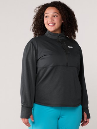 REI Co-op Swiftland Thermal Running Half-Zip Pullover - Women's 1