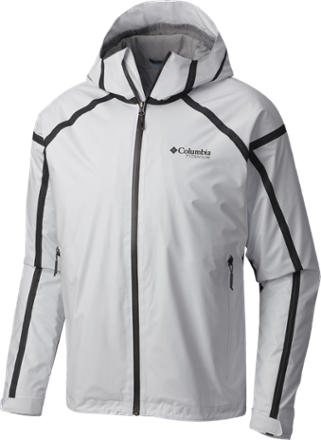 mens white columbia jacket