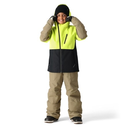 686 Frontier Insulated Bib Snow Pants - Boys' 2