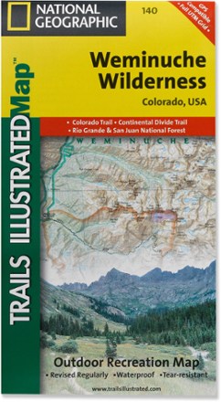 Trails Illustrated Weminuche Wilderness Trail Map | REI Co-op