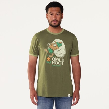 The Landmark Project Give a Hoot Don't Pollute T-Shirt 1