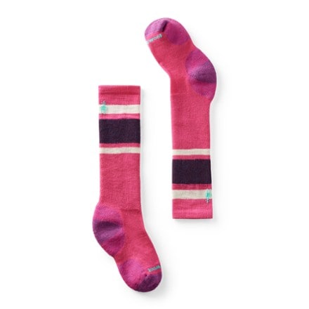 Smartwool Wintersport Full Cushion Stripe Over The Calf Socks - Kids' 0