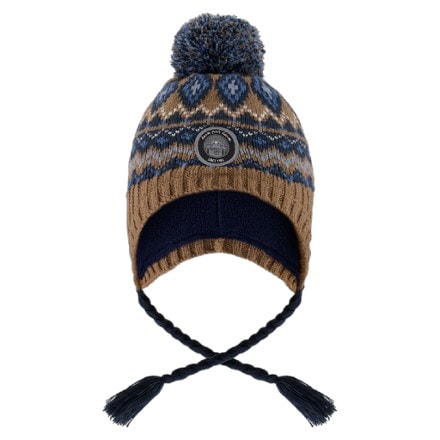 Deux par Deux Peruvian Lined Knit Hat - Kids' 0