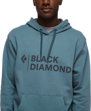 Black Diamond Stacked Logo Hoodie - Men's 3