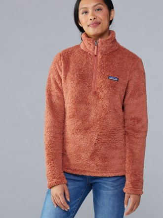 quarter zip fluffy fleece