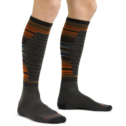 Darn Tough Backwoods Over-the-Calf Lightweight Ski and Snowboard Socks - Men's 1